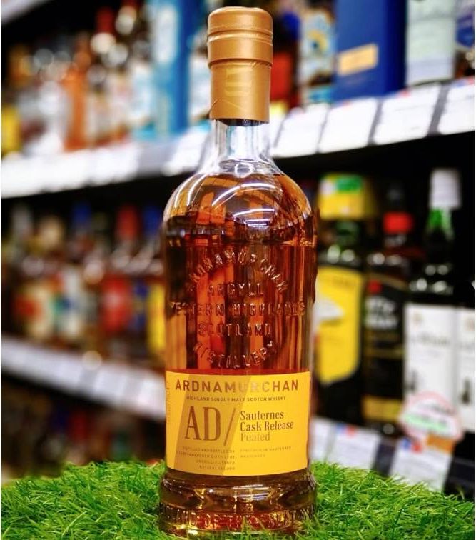 アードナムルッカンシングルモルト ”ピーテッド ソーテルヌワイン樽フィニッシュ”